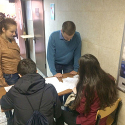 В университете состоялся день донора