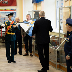 Военный учебный центр РТУ МИРЭА получил собственный официальный флаг