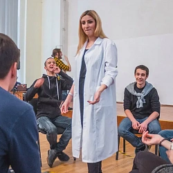 В колледже при университете состоялся интерактивный образовательный квест «В прямом эфире»