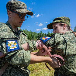 Проект военного учебного центра РТУ МИРЭА «Лето в спецназе» в самом разгаре
