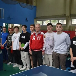 В Колледже программирования и кибербезопасности прошли соревнования по настольному теннису