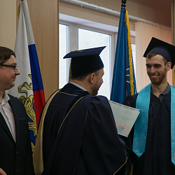 Прошло торжественное вручение дипломов выпускникам Института РТС