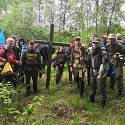 Студенты Колледжа приняли участие в туристическом походе по местам боевой славы «Вахта памяти»