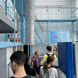 ИТХТ имени М.В. Ломоносова провёл встречу со студентами с посещением мегалаборатории «Центр каталитических и массообменных процессов»