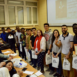 Иностранные слушатели подготовительного отделения Института международного образования приняли участие в викторине по русскому языку