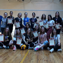 Состоялось Первенство РТУ МИРЭА по волейболу среди женских команд