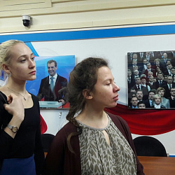 Студенты и преподаватели Института инновационных технологий и государственного управления побывали на экскурсии в Государственной Думе РФ