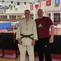 Студент РТУ МИРЭА завоевал бронзу Чемпионата Москвы по дзюдо