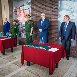 Выпускники военной кафедры МИРЭА получили военные билеты