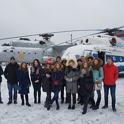 Студенты Института экономики и права посетили вертолетный завод имени М.Л. Миля