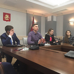 Студенты университета посетили Московскую городскую Думу