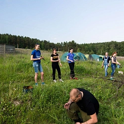 Студенты Университета прошли подготовку к поездке на Байкал.