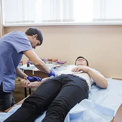 В университете прошёл День донора