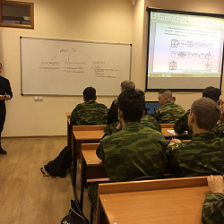 Продолжается сотрудничество Института комплексной безопасности и специального приборостроения с учащимися школы №1770 «Московский музыкальный кадетский корпус»