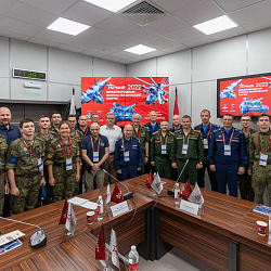 В военно-учебном центре РТУ МИРЭА прошёл круглый стол в рамках форума «Армия — 2022» 