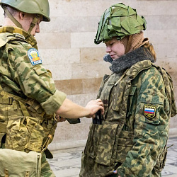 Студенты и сотрудники университета отметили День защитника Отечества