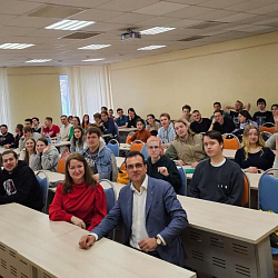 Студенты ИТХТ имени М.В. Ломоносова встретились с представителем компании АО «ВНИИНМ имени А.А. Бочвара»