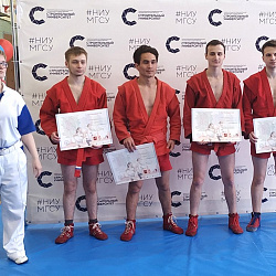 Студенты РТУ МИРЭА стали призёрами и победителями на соревнованиях по самбо
