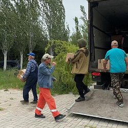 Студенты РТУ МИРЭА поучаствовали в первом этапе акции «Плечом к плечу. Подари книги»