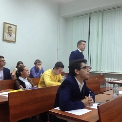 Студент университета получил диплом за лучший доклад на II Всероссийском форуме молодых управленцев «Ответственное поколение»