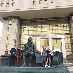 Студенты Колледжа посетили лекцию в Шуваловском корпусе МГУ