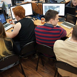 В Университете прошли соревнования «Компьютерный биатлон».