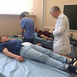 В университете состоялся день донора