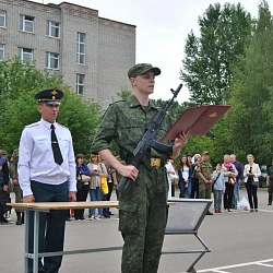 В МИРЭА приняли присягу первые солдаты запаса