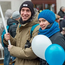 Студенты, преподаватели и сотрудники университета приняли участие в праздничных мероприятиях в честь Дня народного единства