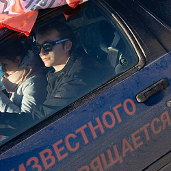 Воронеж встретил участников патриотического автопробега «Чтобы помнили»
