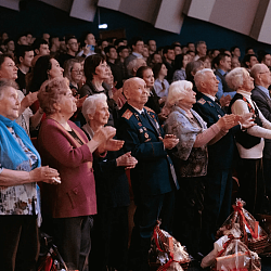 Состоялся концерт, посвящённый 77-летию Великой Победы