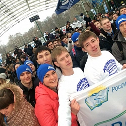 Студенты Университета приняли участие в Гонке ГТО «Путь домой»