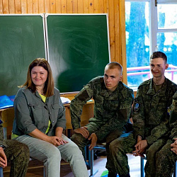 В рамках проекта «Лето в Спецназе» проведены занятия с психологом для студентов ВУЦ при РТУ МИРЭА