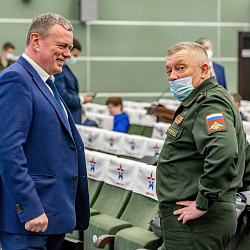 Ректор РТУ МИРЭА выступил на Всероссийской научно-практической конференции «Военная подготовка студентов — новые возможности и перспективы»