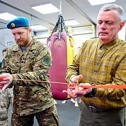 В РТУ МИРЭА состоялось торжественное открытие спортивного зала имени Владимира Минеева