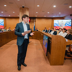 Первокурсники Института ИНТЕГУ встретились с руководством Росстата