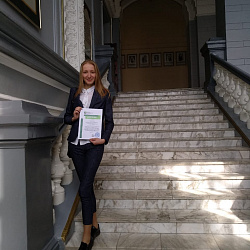 Магистрант ИТХТ имени М.В. Ломоносова одержала победу на конференции «Шаг в науку»
