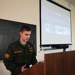 На военной кафедре РТУ МИРЭА состоялась конференция по проблемам развития военного дела