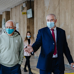 В РТУ МИРЭА состоялась встреча с Андреем Себрантом