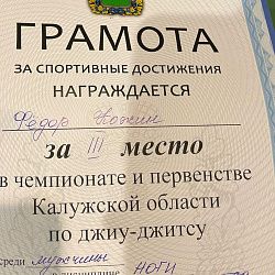 Студент РТУ МИРЭА вернулся с золотом и бронзой по Джиу-джитсу регионального турнира