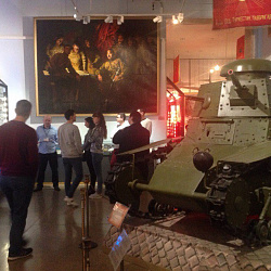 Студенты Института комплексной безопасности и специального приборостроения посетили Центральный музей Вооруженных Сил Российской Федерации