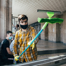 Во всех кампусах РТУ МИРЭА прошли традиционные субботники