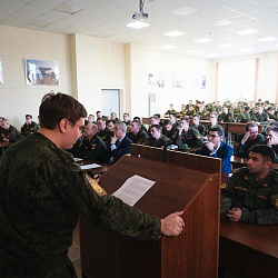 На военной кафедре РТУ МИРЭА состоялась конференция по проблемам развития военного дела