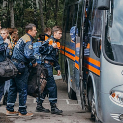 Студенты-спасатели отправились в Иркутскую область