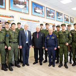 Военная кафедра РТУ МИРЭА провела круглый стол, посвящённый Дню защитника Отечества