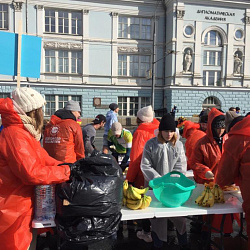 Студенты Колледжа приняли участие в Московском марафоне-2019