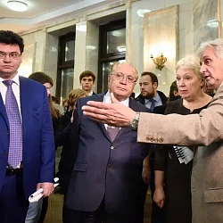 Министр образования и науки Российской Федерации Ольга Юрьевна Васильева посетила стенд Московского технологического университета на Фестивале науки NAUKA0+
