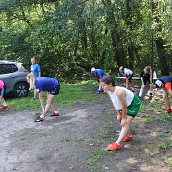 Завершена первая спортивная смена для сборных РТУ МИРЭА в лагере «Алые паруса»