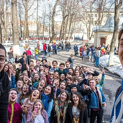 10 и 11 марта студенты, преподаватели и сотрудники Университета широко отметили Масленицу