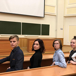Студенты Колледжа посетили лекцию в Шуваловском корпусе МГУ
